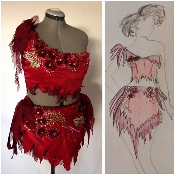 Red Rainforest Fairy