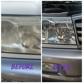 Headlight Restoraton Before/ After
