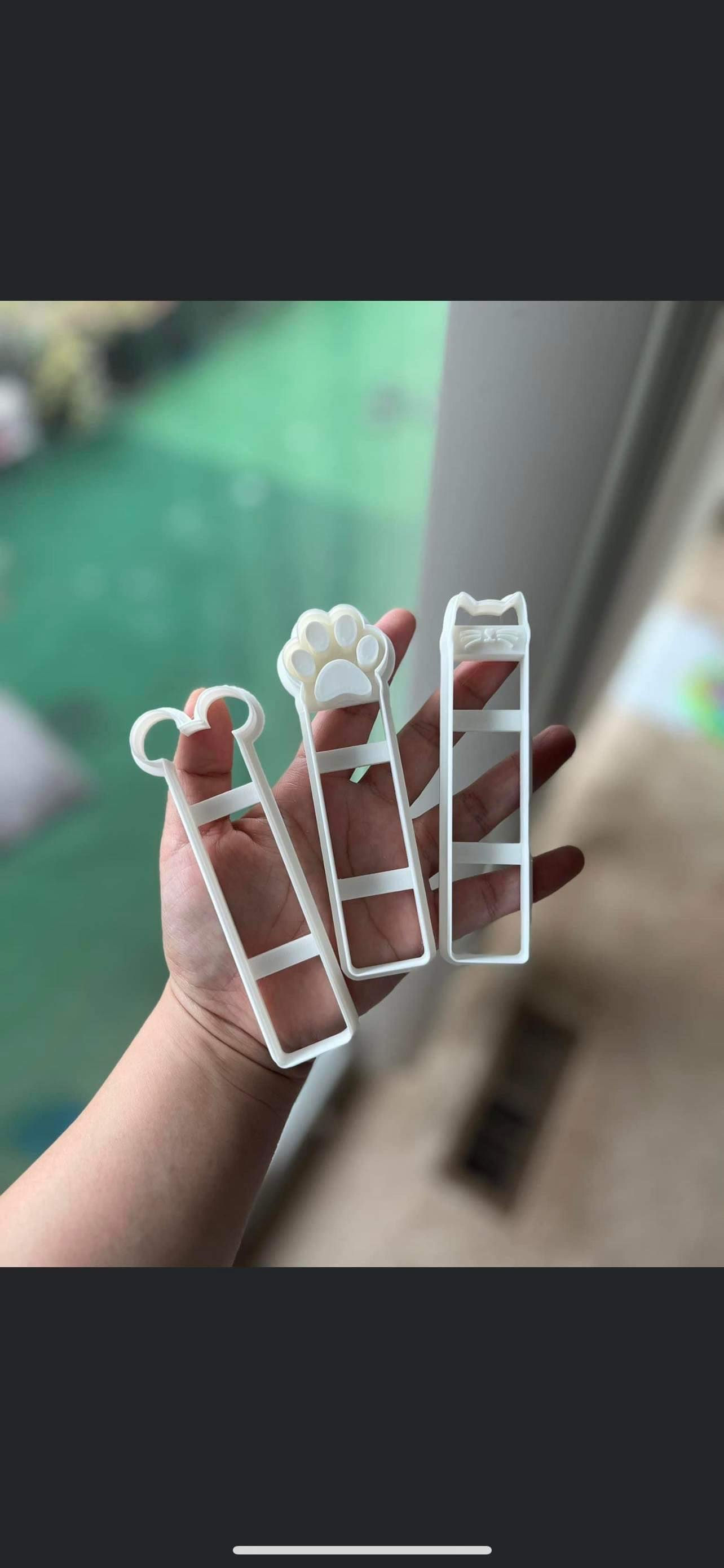 Bookmark Animals Polymer Clay Cutters