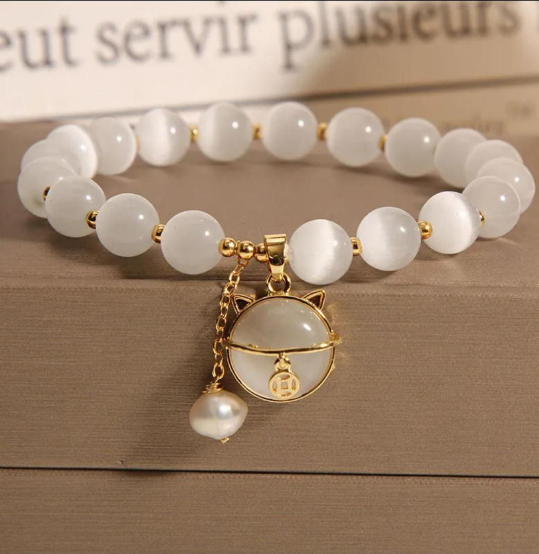 Bracelet Opale pierres naturelles