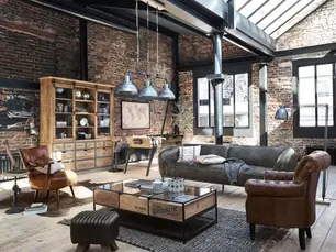 工業風室內設計的七大特點