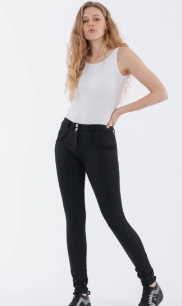 Regular Rise Skinny Fit Trousers