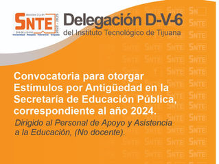 Convocatoria para otorgar Estímulos por Antigüedad en la Secretaría de Educación Pública.