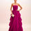 Miniatura: Vestido detalhes babados rosa Arte Sacra