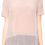 Miniatura: Blusa T-Shirt Mix Tecido Animale - Nude