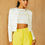 Miniatura: Twin set rayon listras lurex off white Agilita