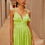 Miniatura: Vestido Kim verde - Nammos