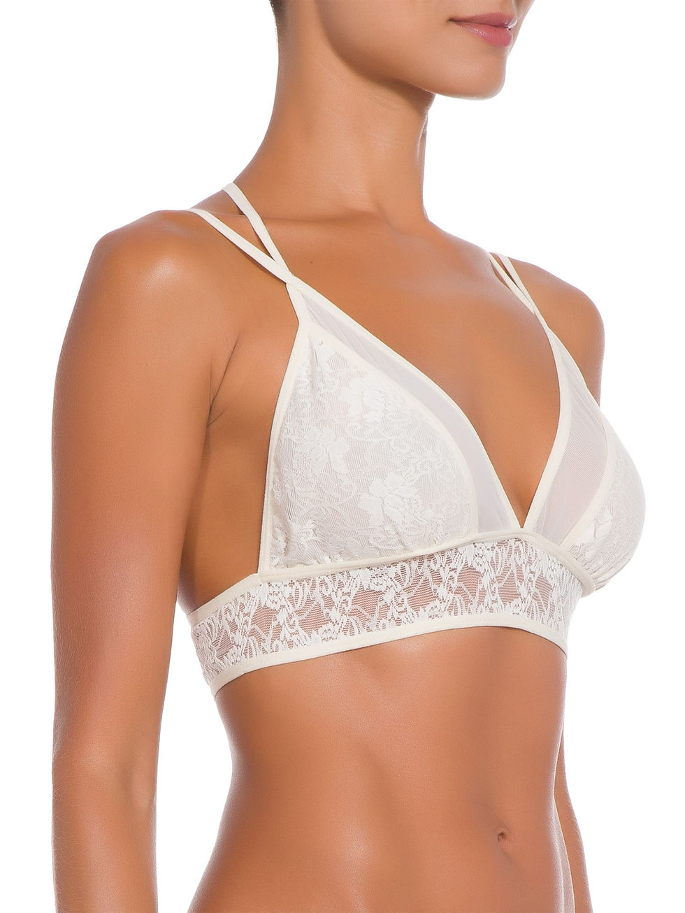 Miniatura: Top Marcella Rovena off white Carol Bassi