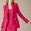 Miniatura: Blazer lã pink Agilita