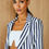 Miniatura: Blazer listras off white Agilita