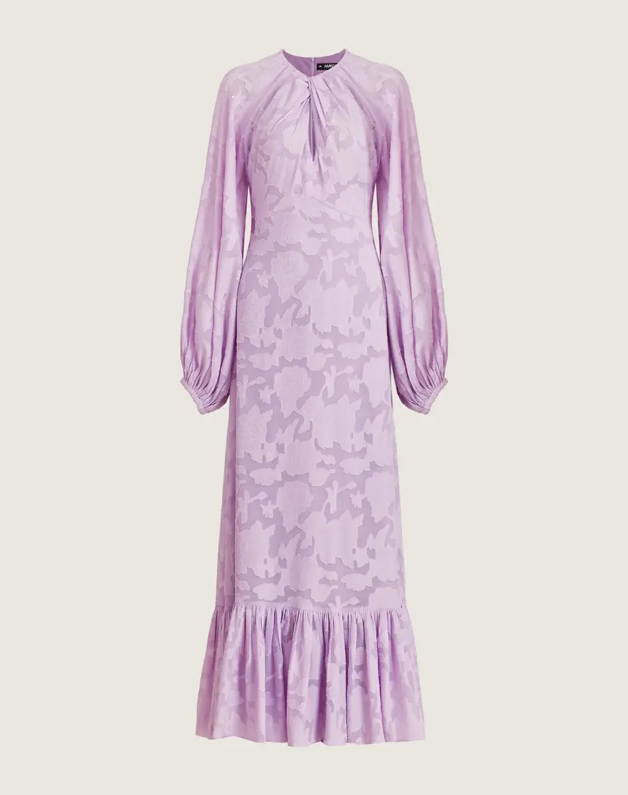Miniatura: Vestido longo Emily lavanda Amissima