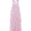 Miniatura: Vestido longo chiffon wonderland rosa PatBo