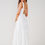 Thumbnail: Vestido midi Karla lesie off white - Fabulous Agilita