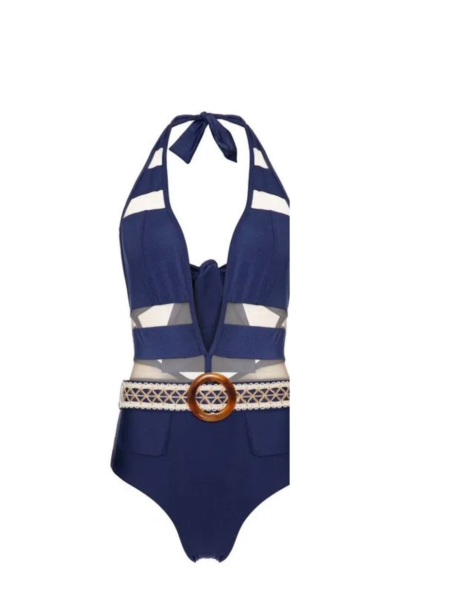 Thumbnail: Body tule lycra navy - PatBo