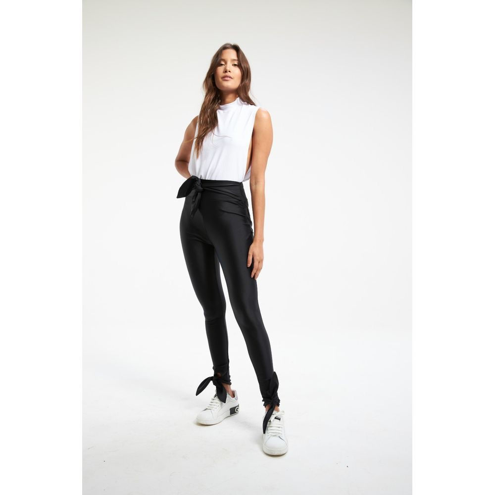 Calça amarração Beca preto Charth