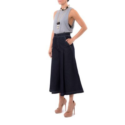 Thumbnail: Calça Pantacourt Evasê - Carol Bassi