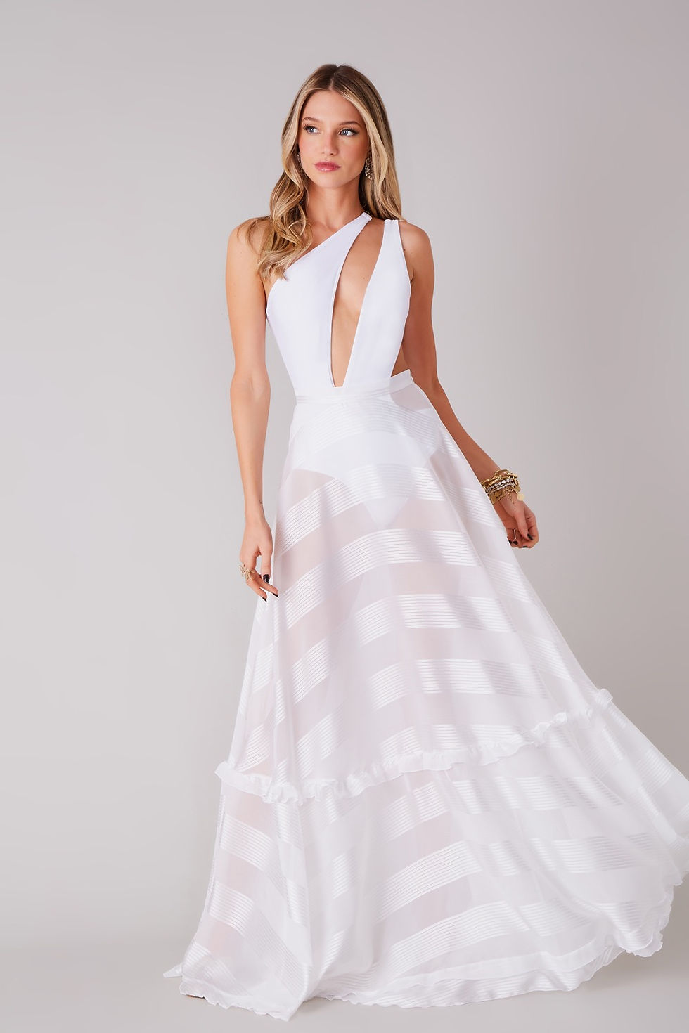 Saia longa Maldivas off white Fabulous Al Mare