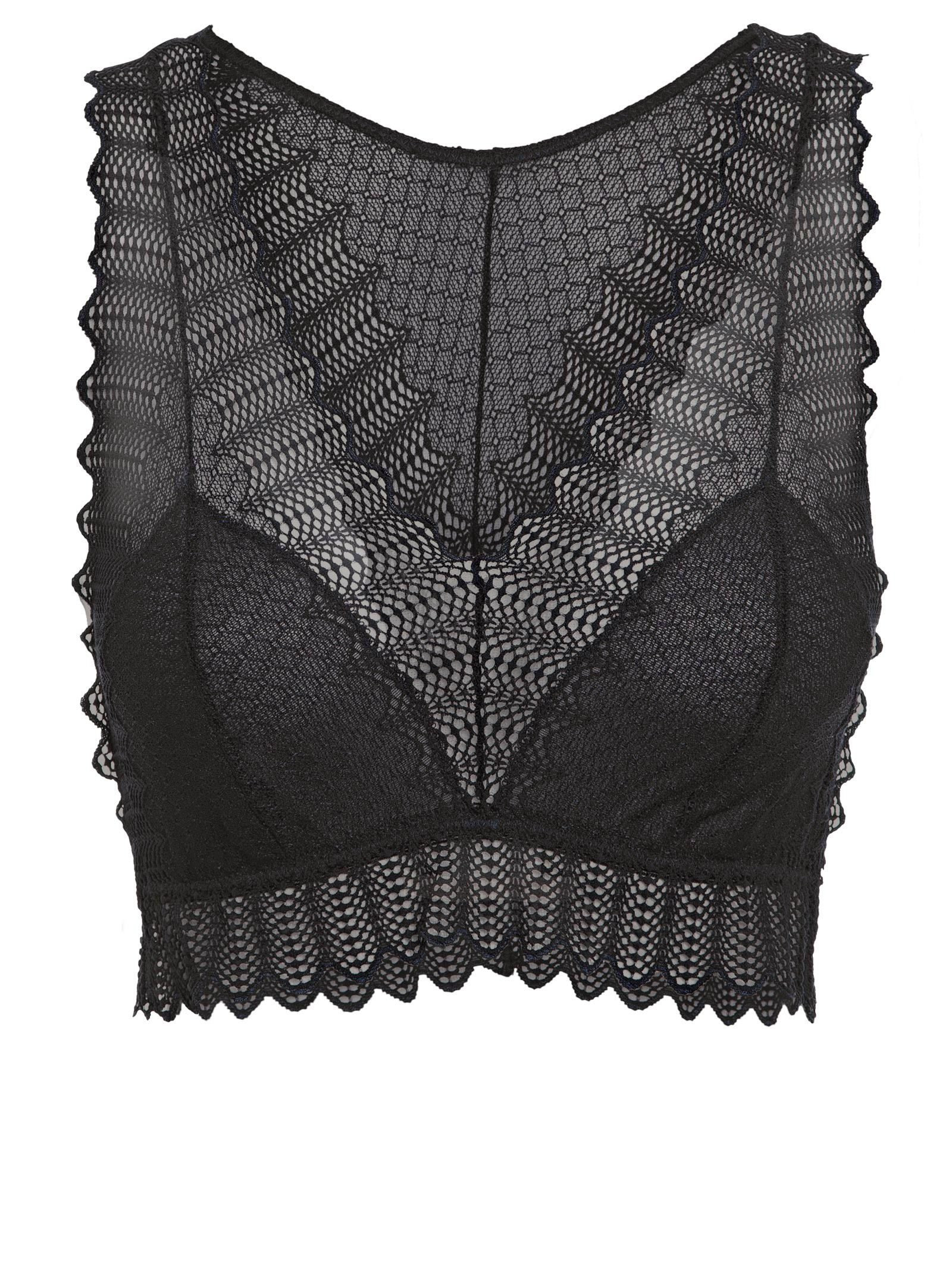 Top Cyrano Carol Bassi Preto 