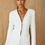 Miniatura: Blazer bolsos recortes off white Agilita