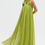 Miniatura: Vestido longo silky Grace verde PatBo 