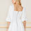 Thumbnail: Vestido curto Elisa off white Fabulous Agilita