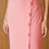 Thumbnail: Saia midi malha canelada rosa monaco Agilita