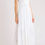 Miniatura: Vestido longo detalhe rendas off white PatBo