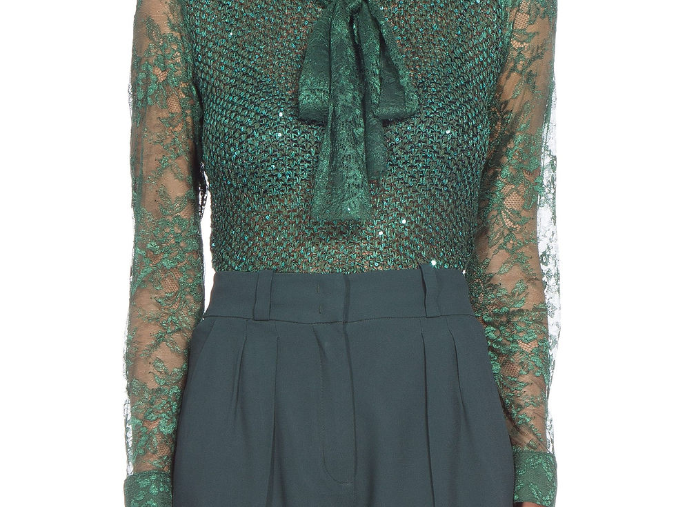Thumbnail: Blusa Floridian Carol Bassi - Verde