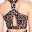 Thumbnail: Vestido longo animal print onça Amissima Thassia Naves 