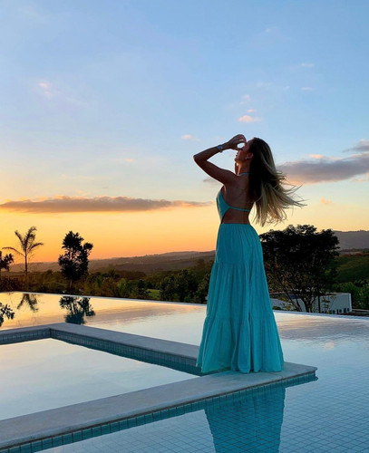 Vestido longo Leila Maldivas Fabulous Agilità The Closet