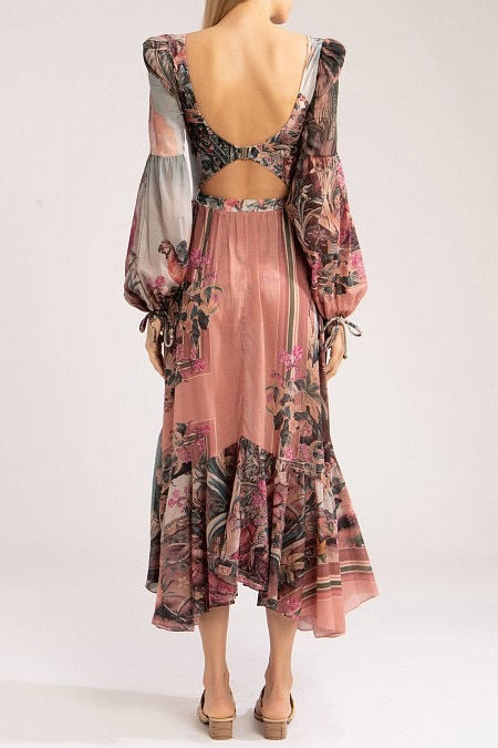 Miniatura: Vestido longo hot pants vintage Patbo