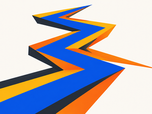 bright lines in chaotic pattern