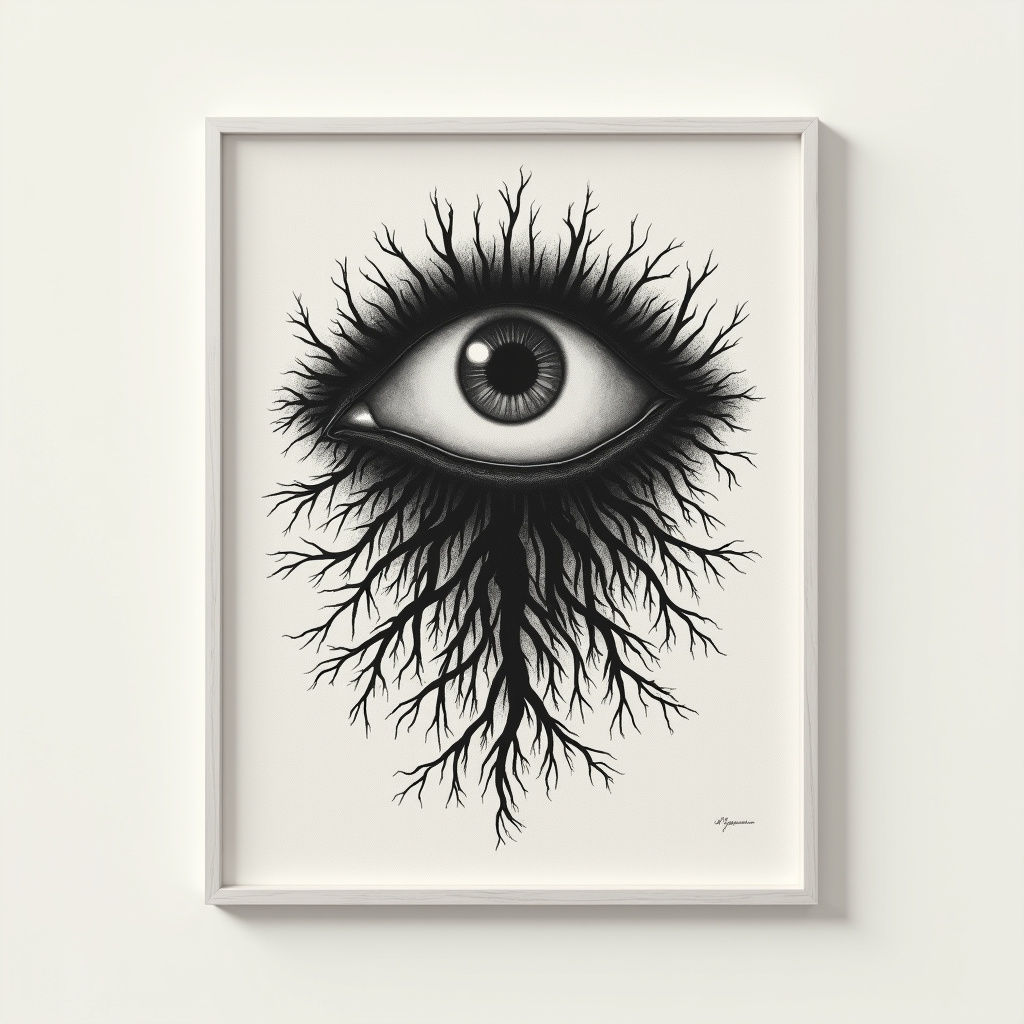 Lunar Roots Lithograph