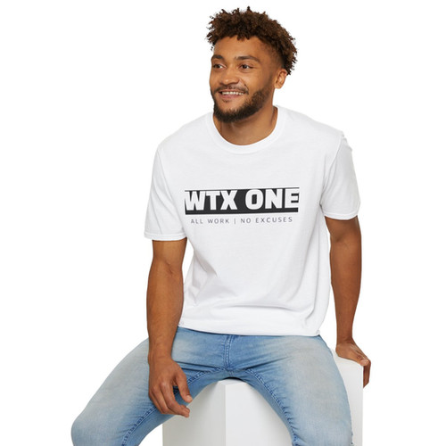 WTX ONE - All Work , No Excuses Stripe T Shirt | West Texas One