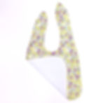 Miniature : Duo COUVERTURE + BAVOIR Flower Jaune