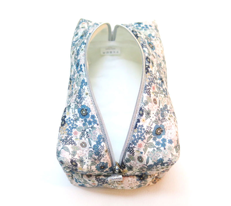Miniature : Trousse FLOWER LOUISIANE GRIS
