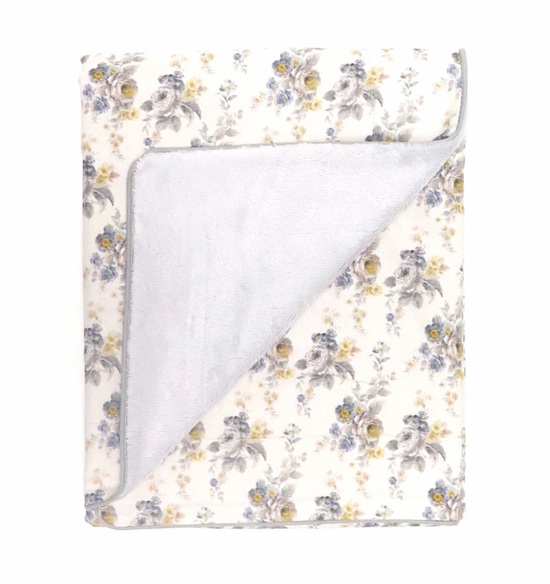Romantic Flowers Blanket