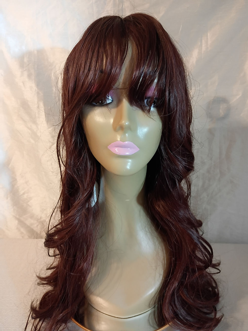 Thumbnail: Synthetic high temperature fiber wig