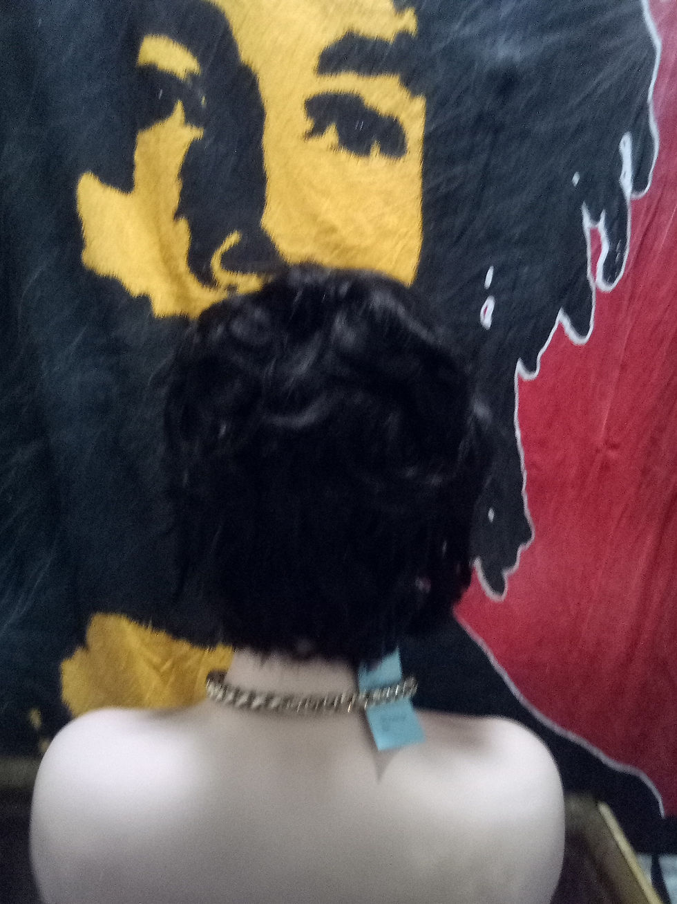 Thumbnail: Short pixie wigs #1b black