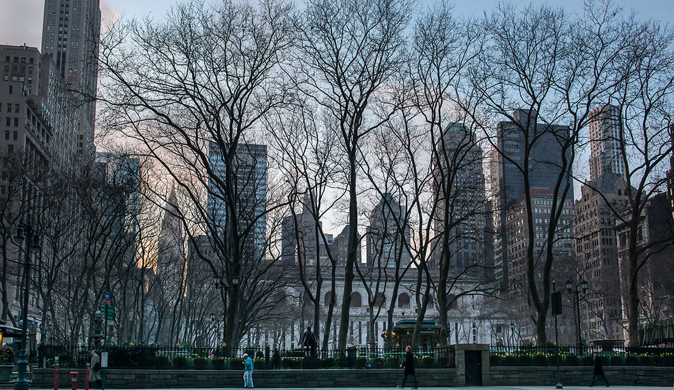 Bryant Park NY 2017