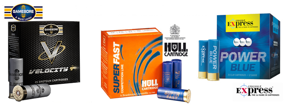 Shotgun cartridges at Whittlesey Gun Shop Cambridgeshire