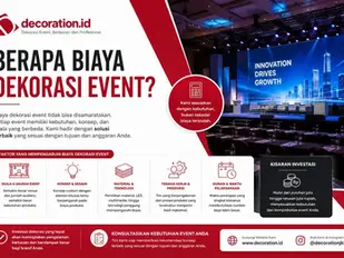 biaya dekorasi event