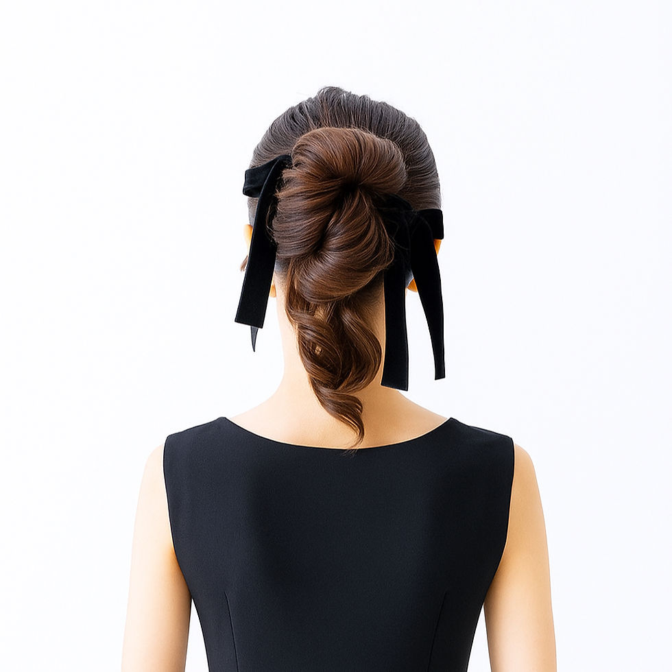 サムネイル： 洋服パーティーヘアスタイル