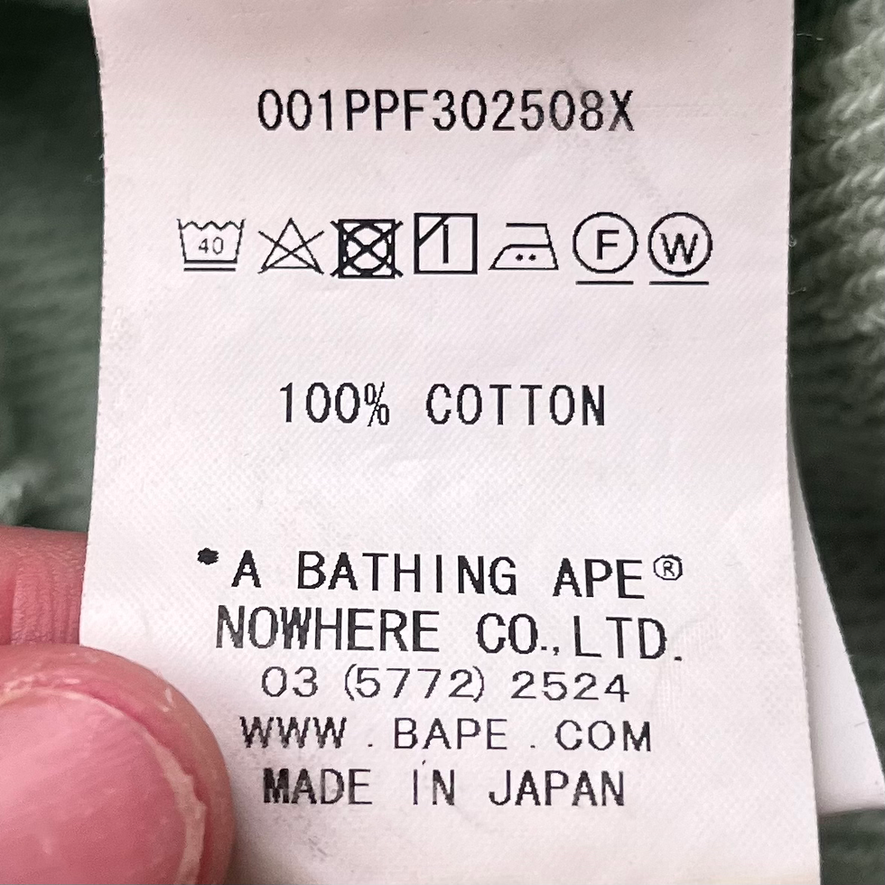Thumbnail: Bape Overheard Zipper Hoodie