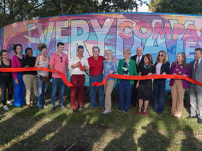 Broward Health and Business for the Arts Broward Celebrate Completion of Iconic Mural with Ribbon Cutting