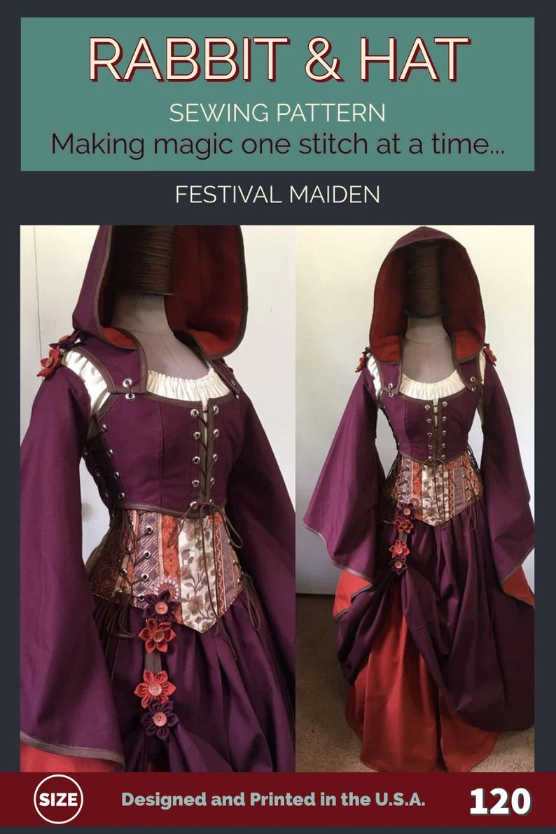 Thumbnail: 120 PDF Size 4X - Festival Maiden