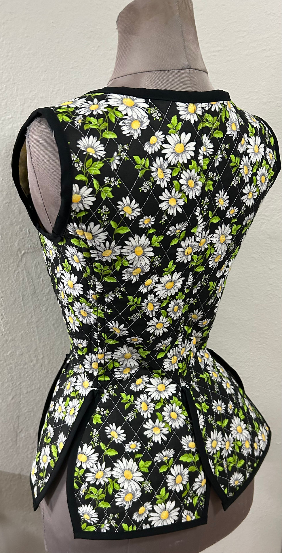 Thumbnail: 5624 PDF Size 3X - Quilted Waistcoat Jumps