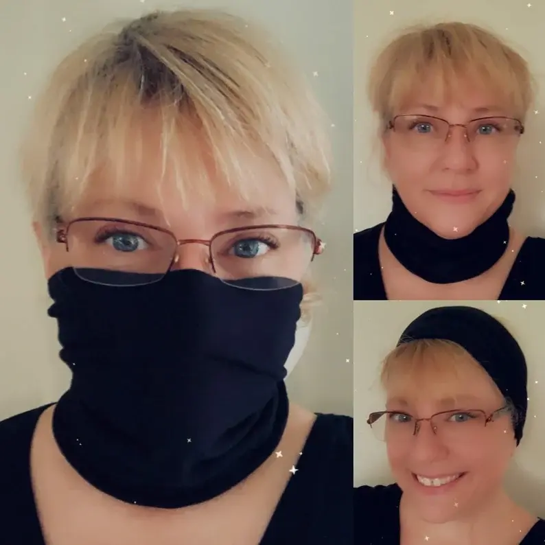 Thumbnail: 4025 PDF NECK GAITER SCARF Sizes Child Youth Adult XS-5X