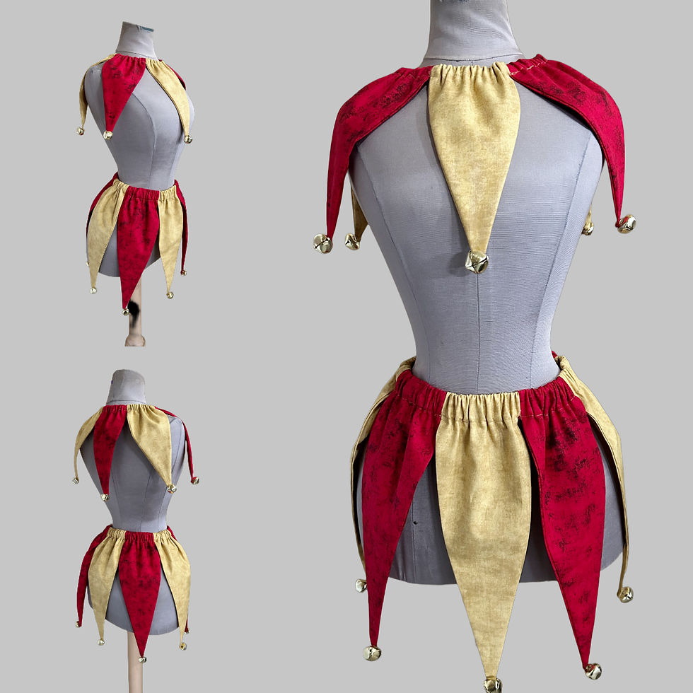 Thumbnail: 226 PDF Jester Collar and Skirt
