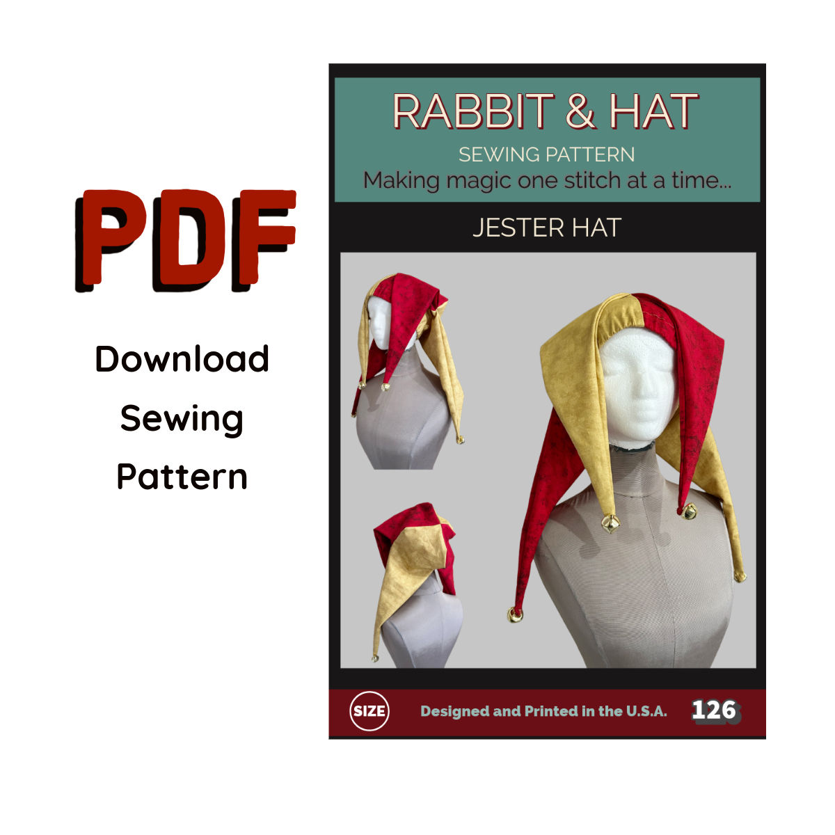 126 PDF Jester Hat
